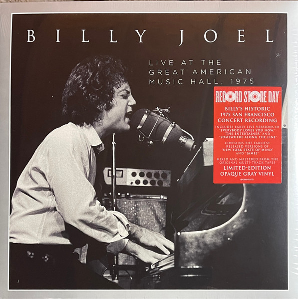 Live At The Great American Music Hall, 1975 (OPAQUE GRAY Vinyl)