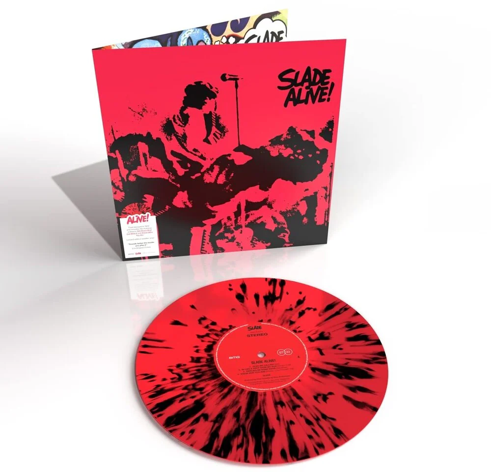 Slade Alive!  (RED / BLACK SPLATTER Vinyl)