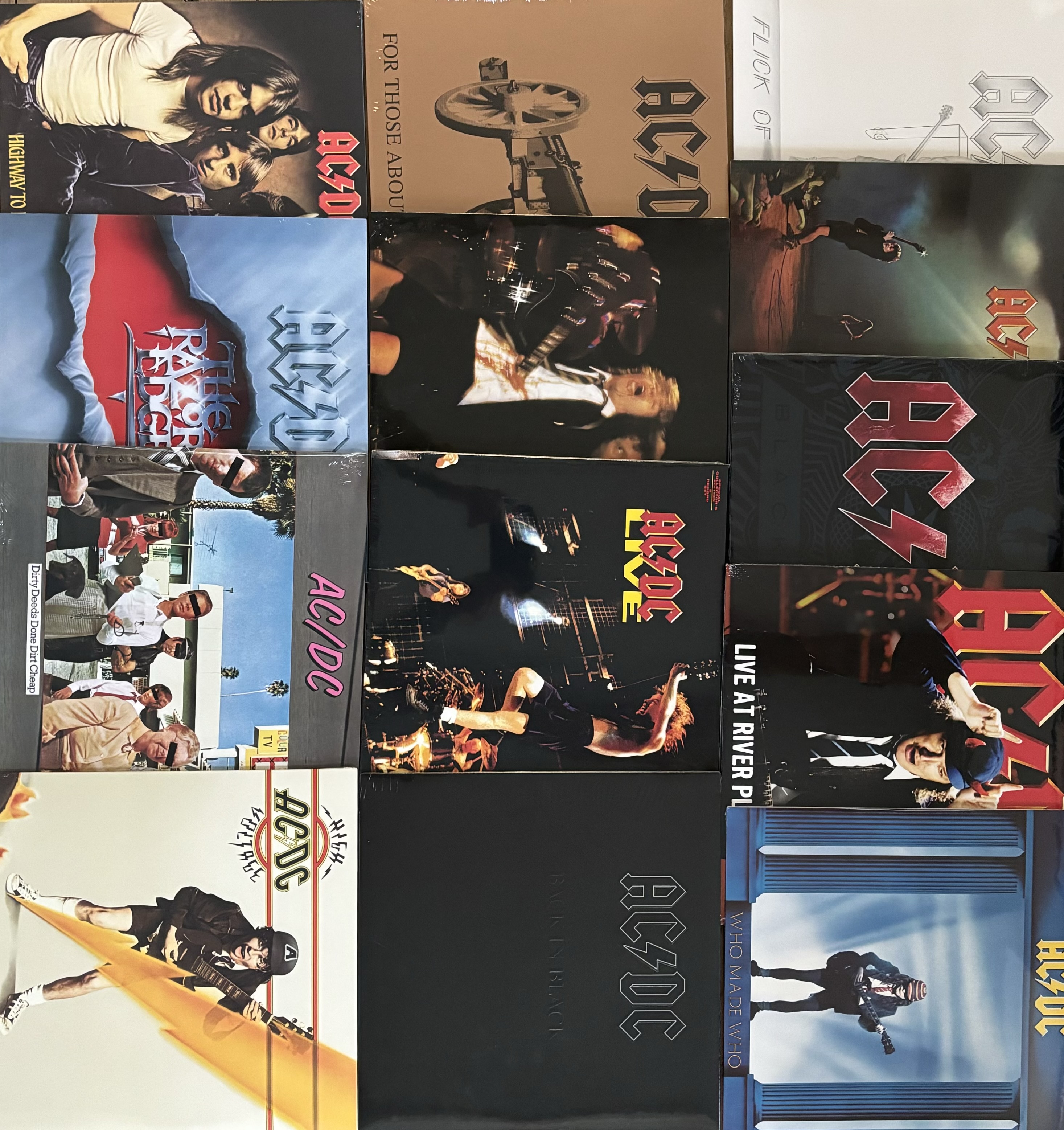 AC/DC Vinyl Collection