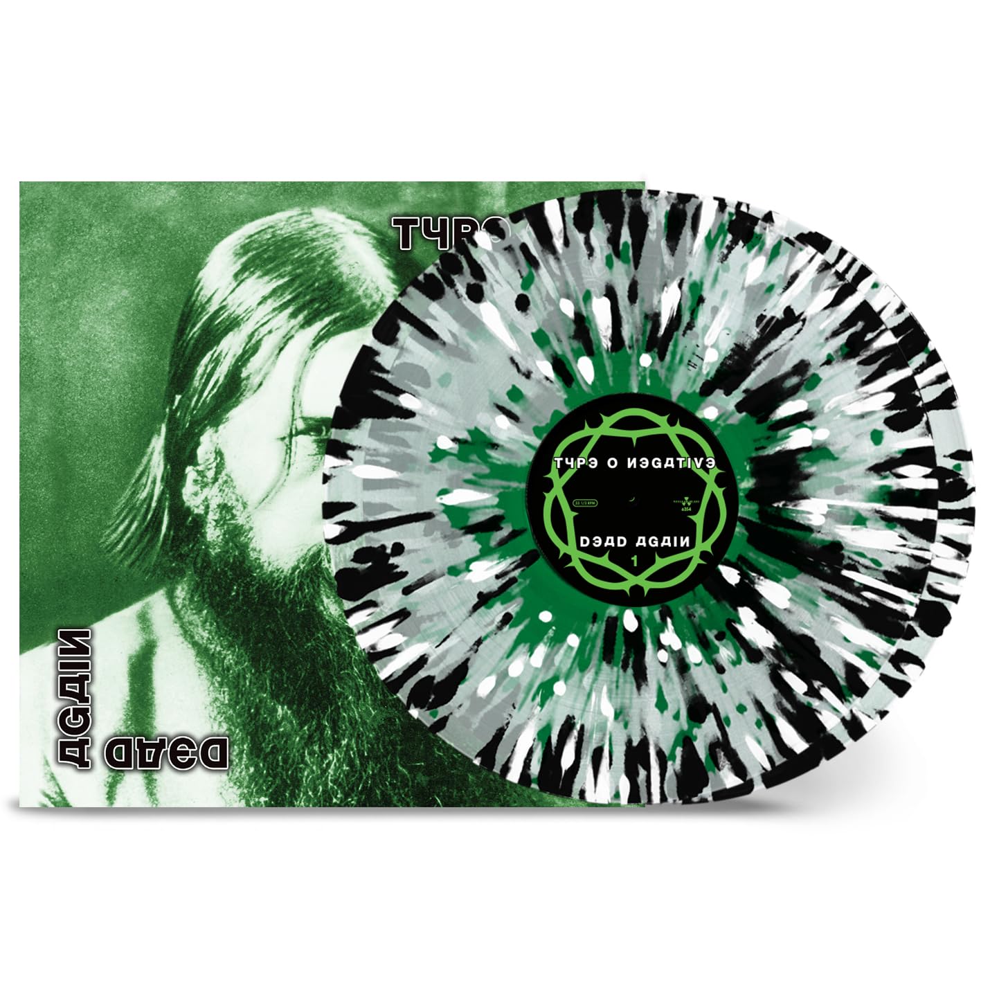 Dead Again (Clear/ Green & White & Black Splatter Vinyl)