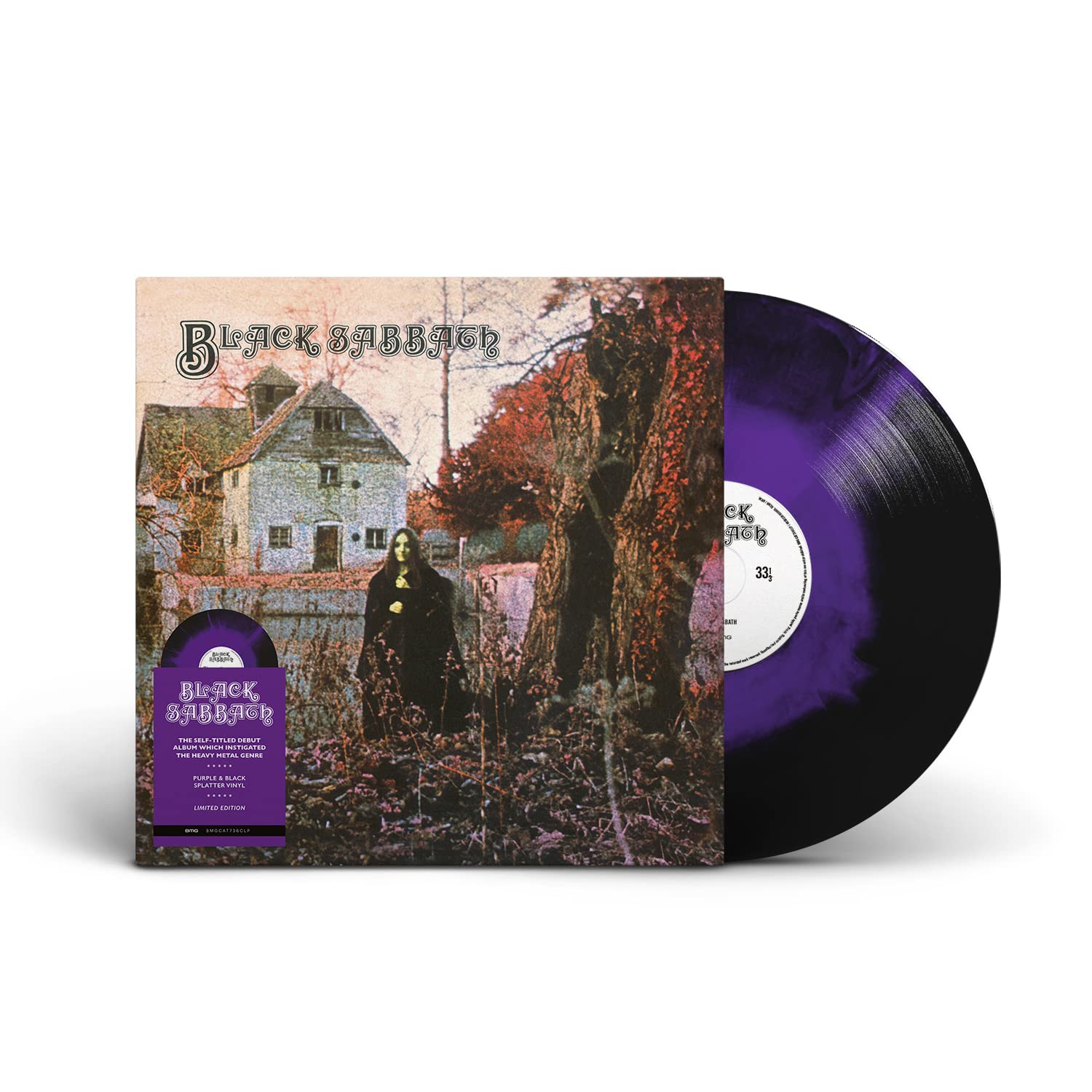  Black Sabbath (PURPLE & BLACK SPLATTER Vinyl)