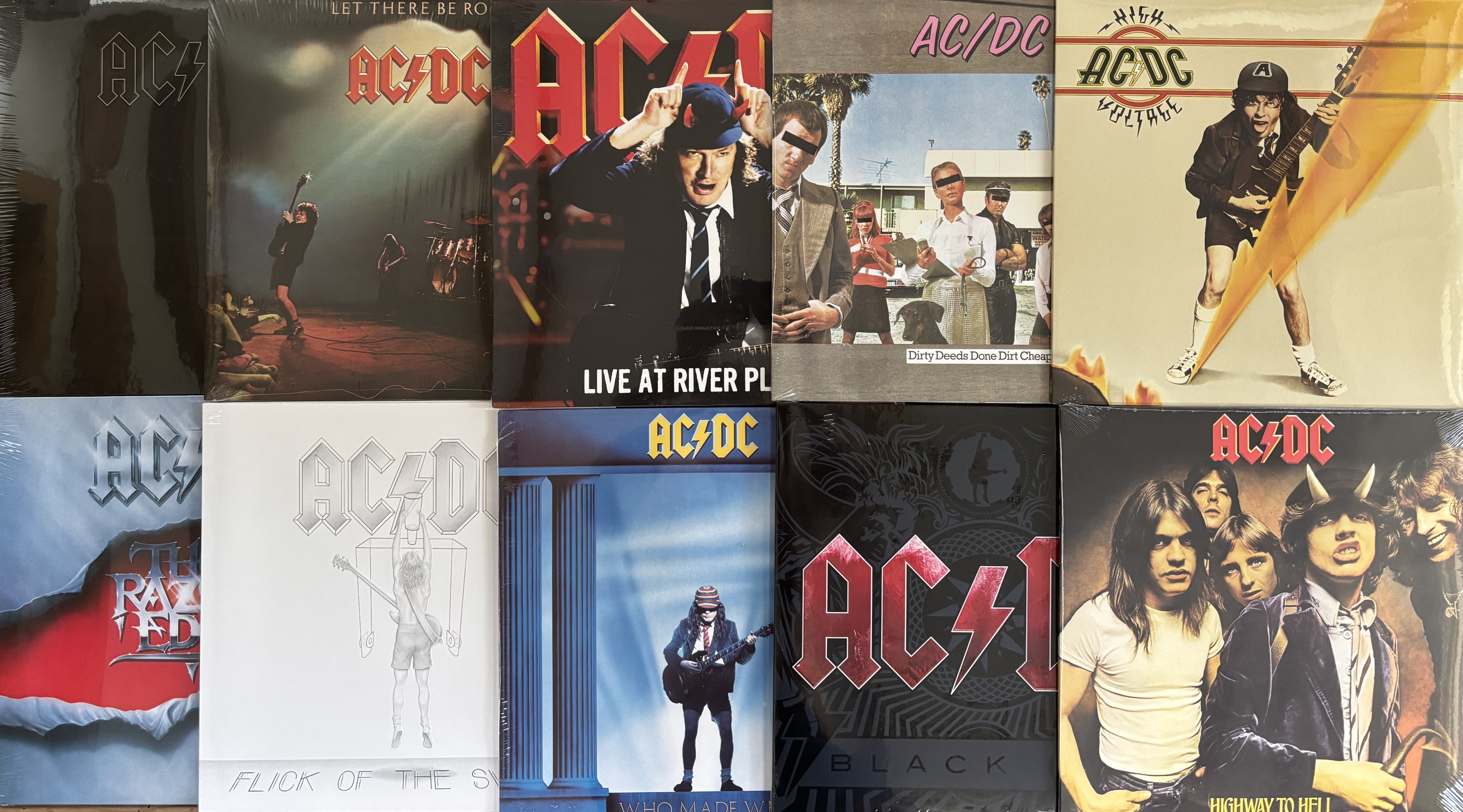 AC/DC Vinyl Collection